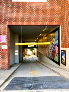Parking Garage Entrance, Trade Street, Winston-Salem, NC 