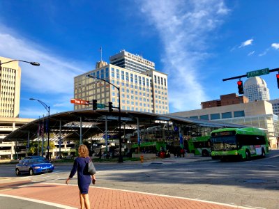 Central Bus Terminal, Winston-Salem Transit Authority, Win… 