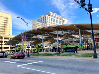 Central Bus Terminal, Winston-Salem Transit Authority, Win… 