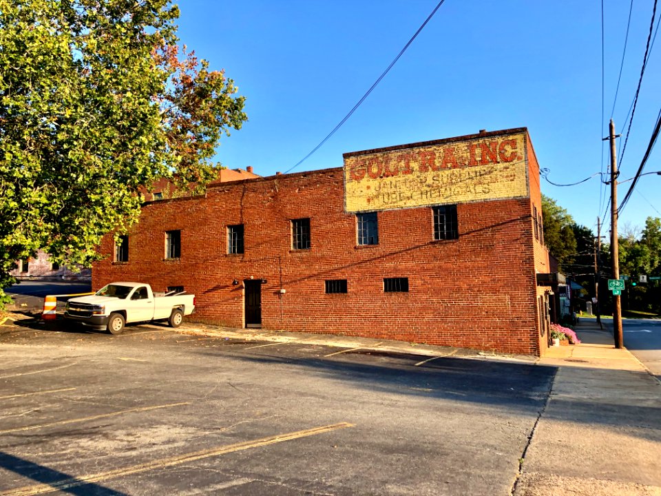 Ghost Sign, Old Salem, Winston-Salem, NC 