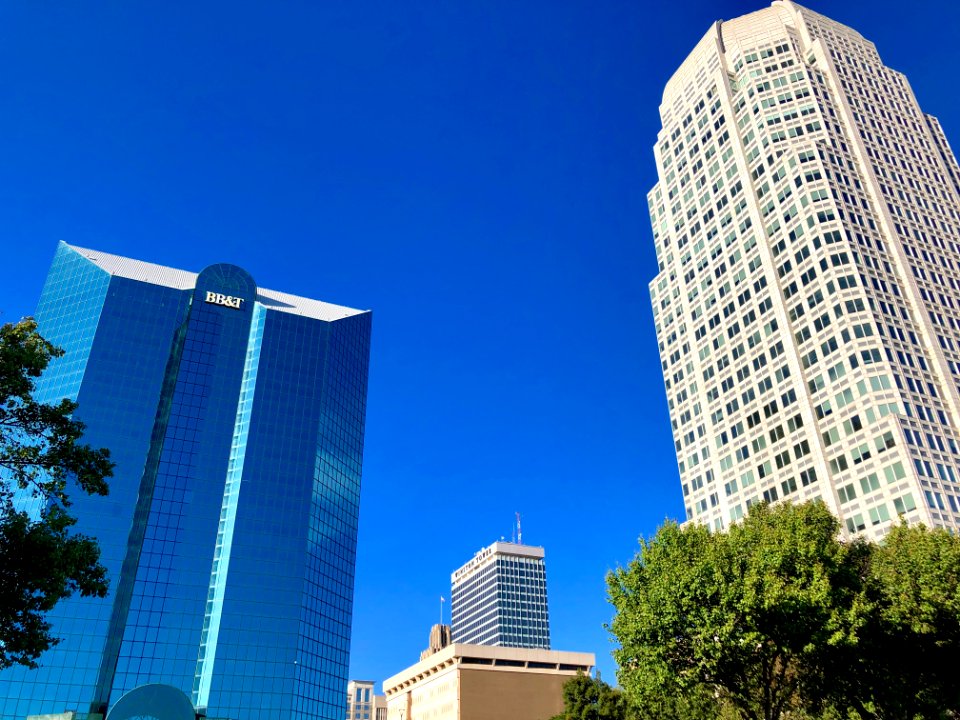 BB&T Tower and Wachovia (Wells Fargo) Center, Winston-Sale… 