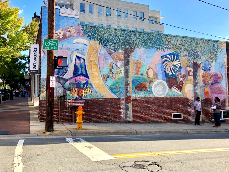 Mural, 6th Street, Winston-Salem, NC 