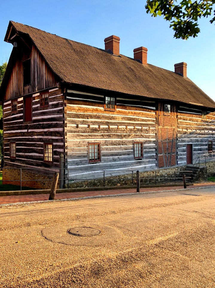 Barn, Single Brothers' House, Old Salem, Winston-Salem, NC… 