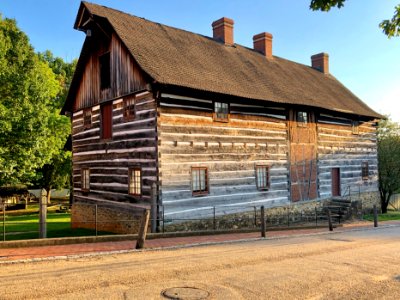 Barn, Single Brothers' House, Old Salem, Winston-Salem, NC… 