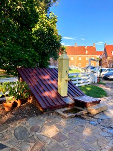 Water Pump, Salem Square, Old Salem, Winston-Salem, NC 