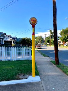 Shell-Shaped Shell Service Station, Waughtown, Winston-Sal… 