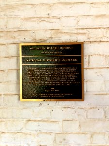 Historical Marker, Old FIre House, Salem Square, Old Salem… 