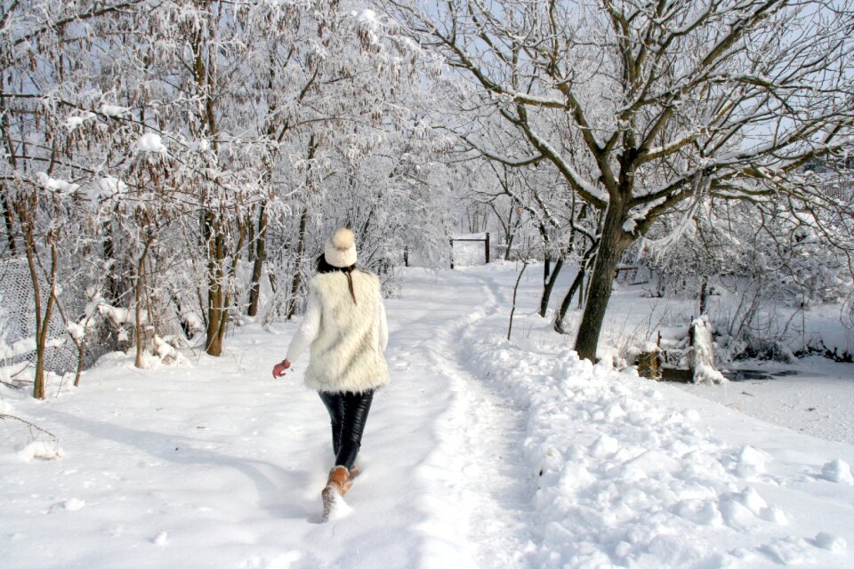 Feerie winter blonde photo