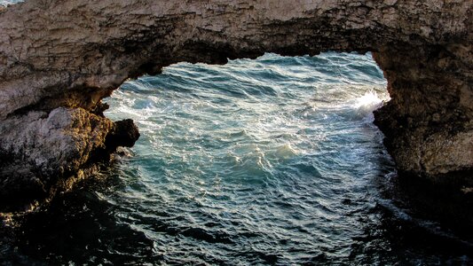 Waves nature cyprus