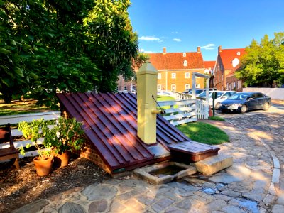 Water Pump, Salem Square, Old Salem, Winston-Salem, NC 