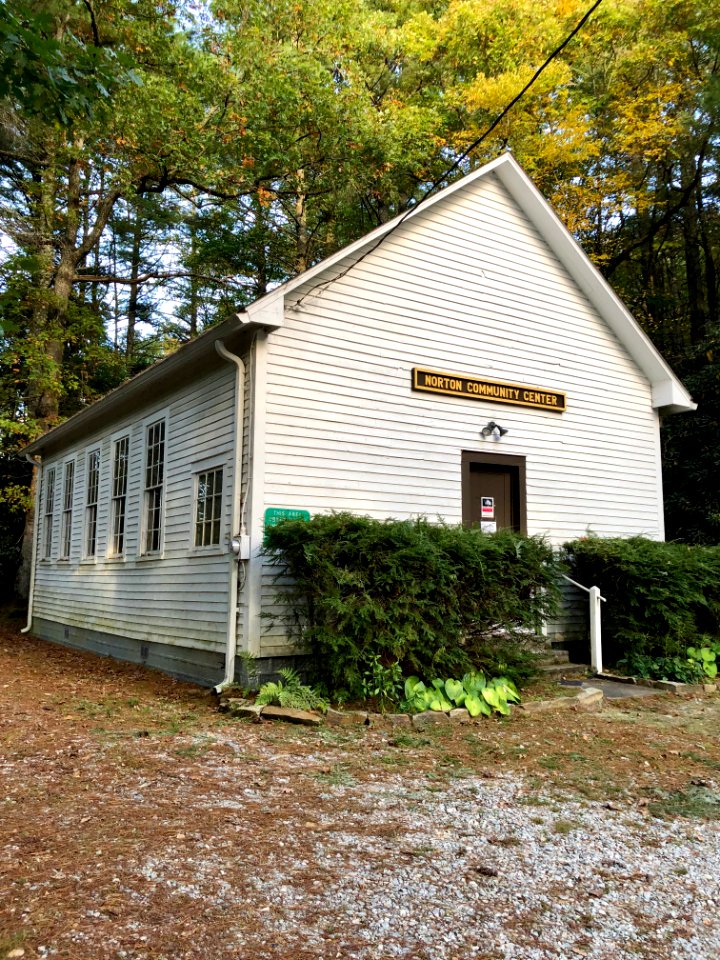 Old Norton School (Norton Community Center), Norton, NC 