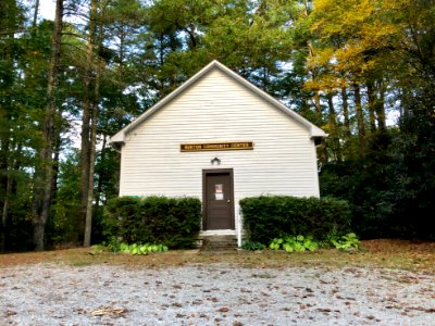 Old Norton School (Norton Community Center), Norton, NC 