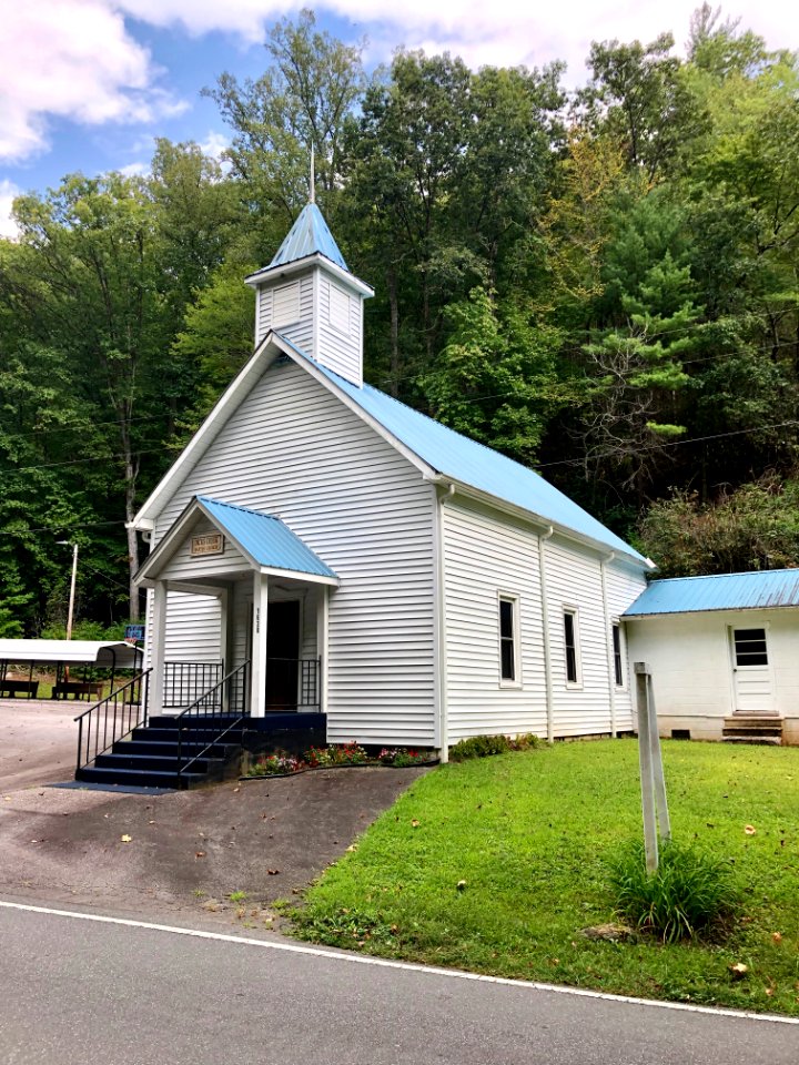 Old Dicks Creek School (Dicks Creek Baptist Church), Dicks… 