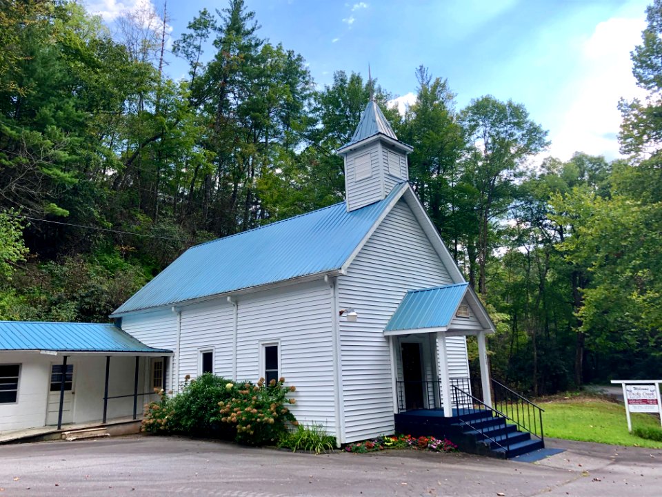 Old Dicks Creek School (Dicks Creek Baptist Church), Dicks… 