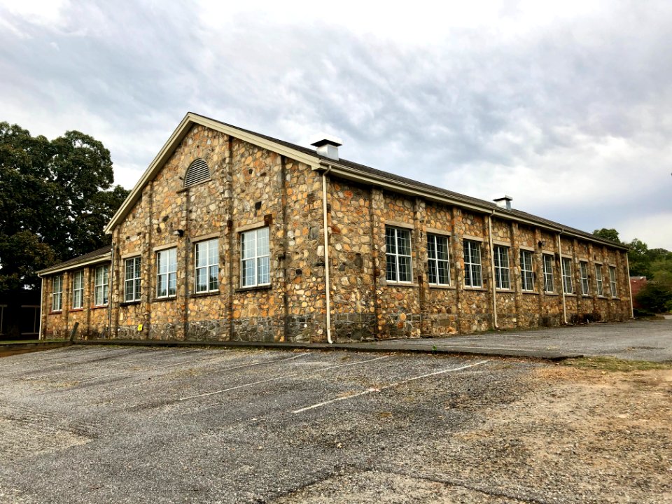 Old Hayesville High School Gymnasium Building, Hayesville,… 