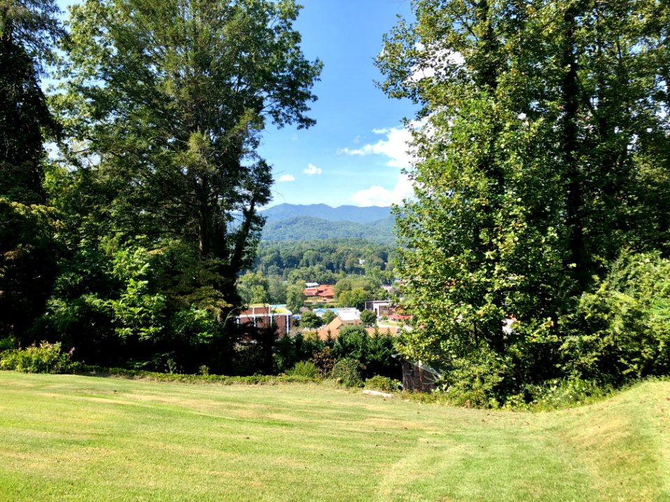 Bryson City from the Frye-Randolph House, Bryson City, NC 