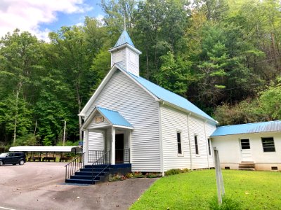 Old Dicks Creek School (Dicks Creek Baptist Church), Dicks… 