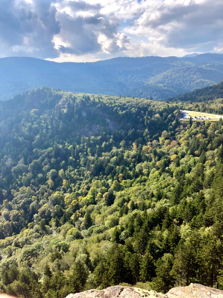 View from Devil's Courthouse, Balsam Grove, NC 