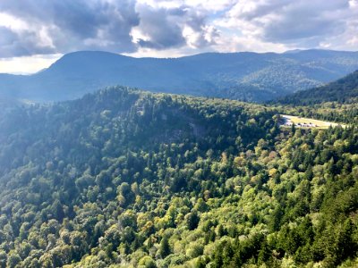 View from Devil's Courthouse, Balsam Grove, NC 