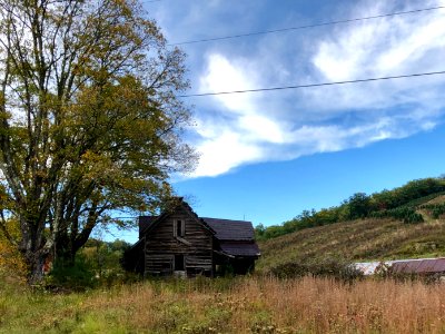 Abandoned Farmhouse, Cullowhee Mountain Road, Erastus, NC 