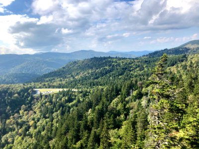 View from Devil's Courthouse, Balsam Grove, NC 