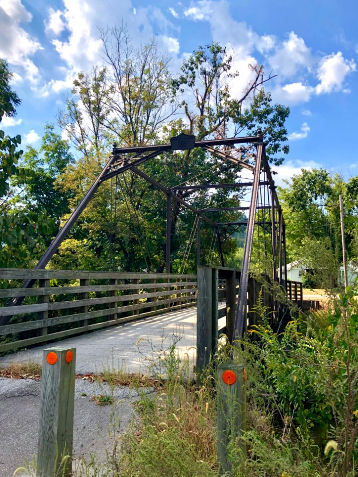 West Fork Pigeon River Pratt Truss Bridge, Bethel, NC 