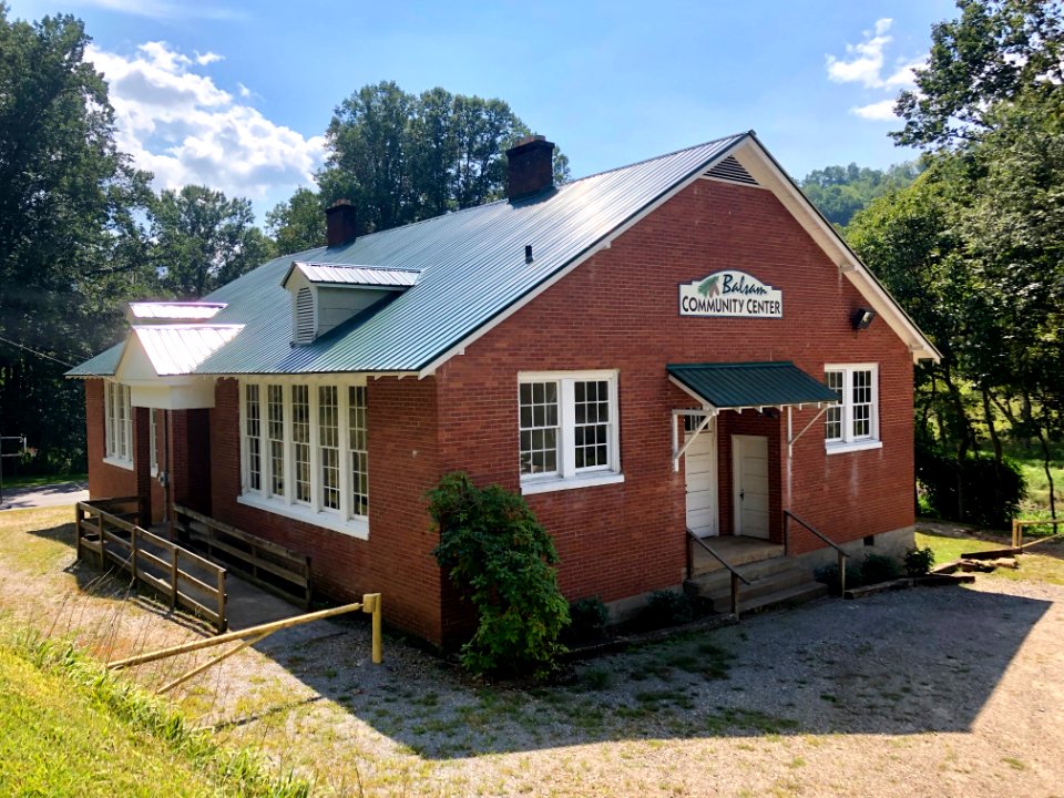 Old Balsam School (Balsam Community Center), Balsam, NC 