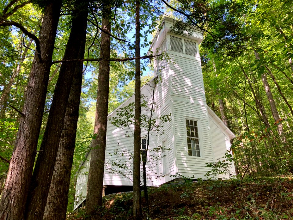 Smokemont (Oconaluftee) Baptist Church, Great Smoky Mounta… 