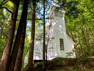 Smokemont (Oconaluftee) Baptist Church, Great Smoky Mounta… photo