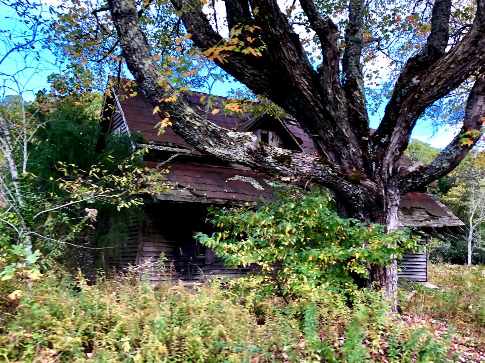 Abandoned Farmhouse, Cullowhee Mountain Road, Erastus, NC 
