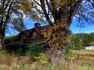Abandoned Farmhouse, Cullowhee Mountain Road, Erastus, NC 