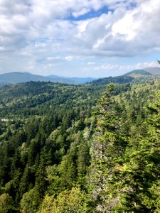 View from Devil's Courthouse, Balsam Grove, NC 