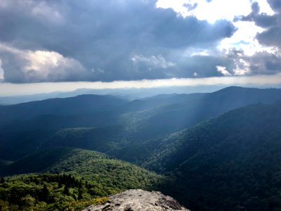 View from Devil's Courthouse, Balsam Grove, NC 