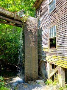 Turbine Shaft, Mingus Mill, Great Smoky Mountains National… 