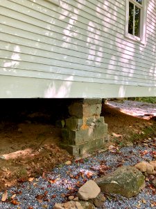 Foundation Pier, Smokemont (Oconaluftee) Baptist Church, G… 