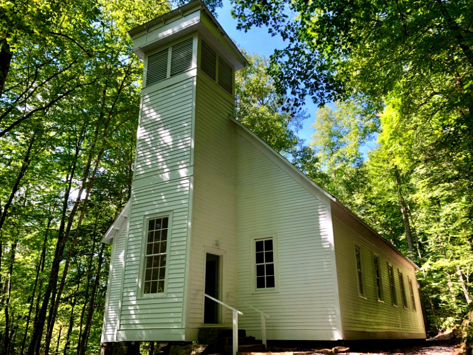 Smokemont (Oconaluftee) Baptist Church, Great Smoky Mounta… 