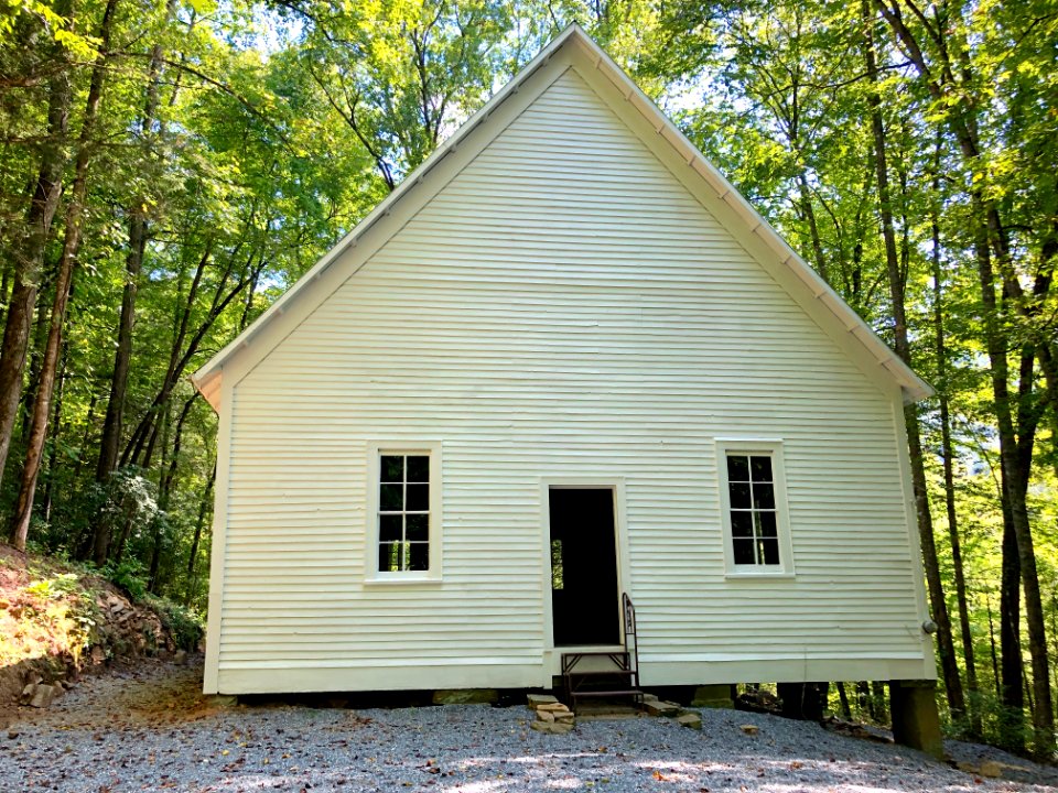 Smokemont (Oconaluftee) Baptist Church, Great Smoky Mounta… 