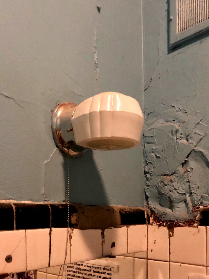 Old Light Fixture, Innovation Brewing Company, Sylva, NC 