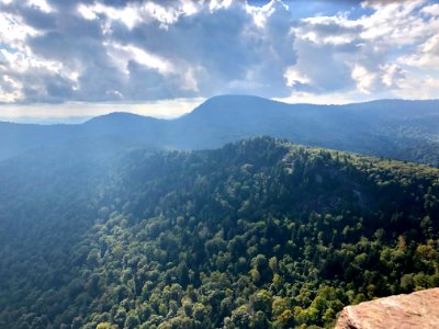 View from Devil's Courthouse, Balsam Grove, NC 