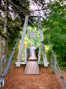 Wilmot Swinging Bridge, Wilmot, NC 