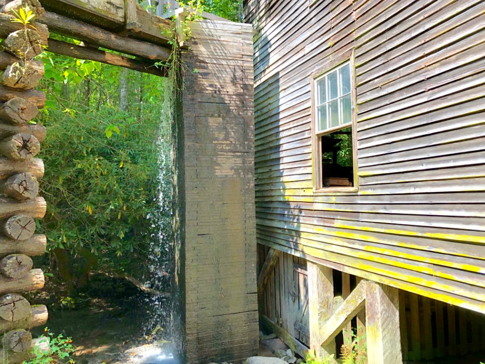 Turbine Shaft, Mingus Mill, Great Smoky Mountains National… 