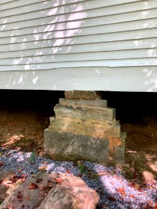 Foundation Pier, Smokemont (Oconaluftee) Baptist Church, G… 