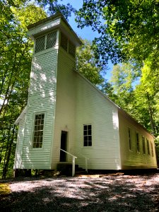 Smokemont (Oconaluftee) Baptist Church, Great Smoky Mounta… 