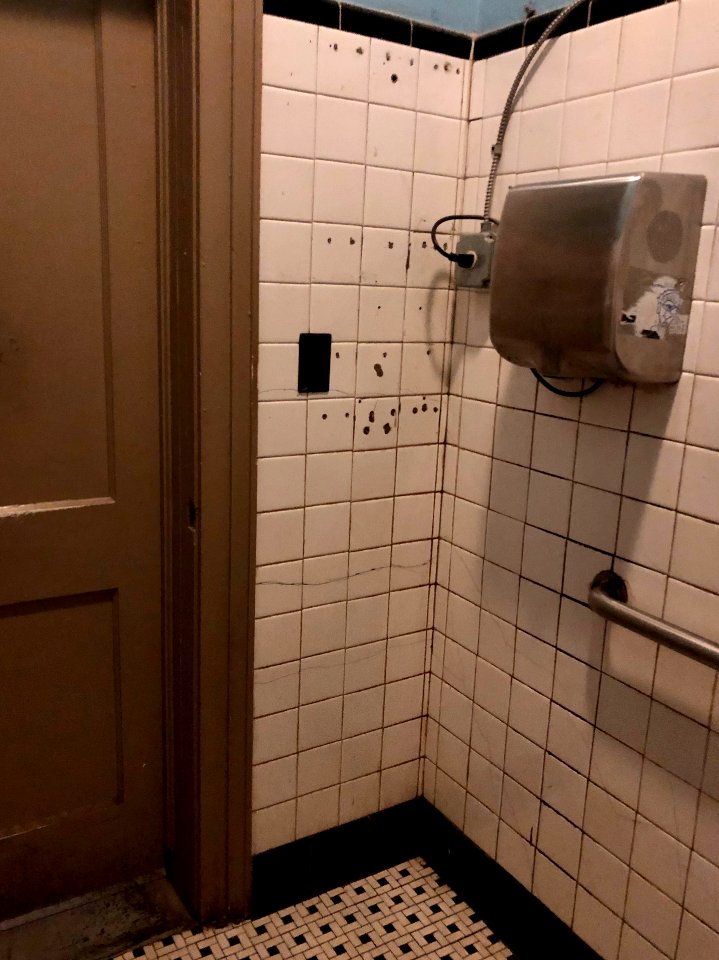 Restroom Tile, Innovation Brewing Company, Sylva, NC 