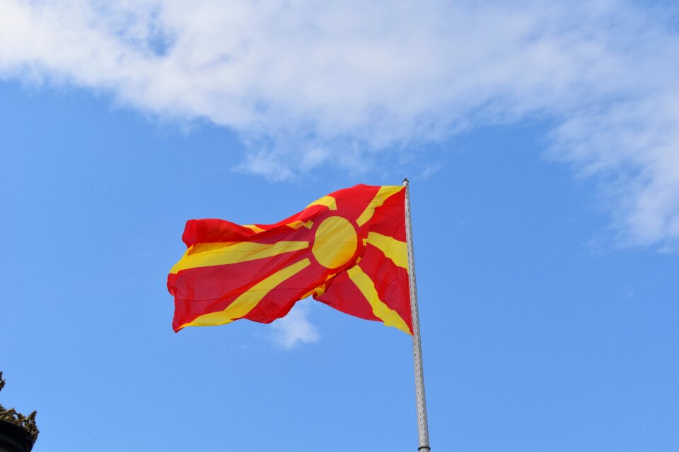 National patriotism red