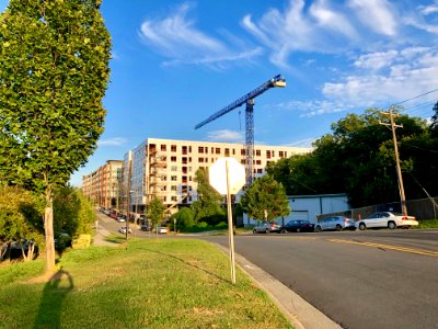 Durham Central Park Apartment Construction, Durham, NC 