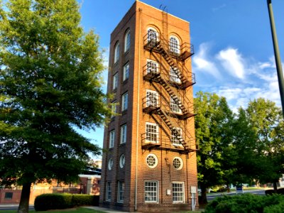 Durham City Fire Drill Tower, Old North Durham, Durham, NC… 