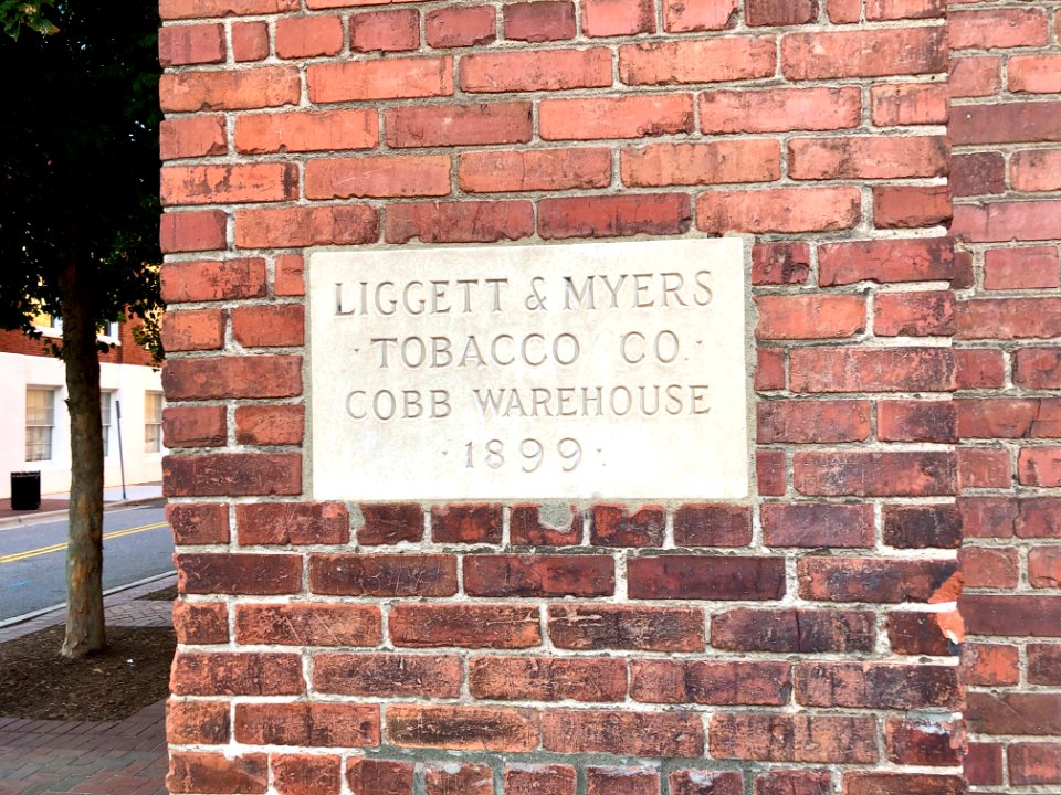 Liggett & Myers Tobacco Cobb Warehouse, Brightleaf, Durham… 