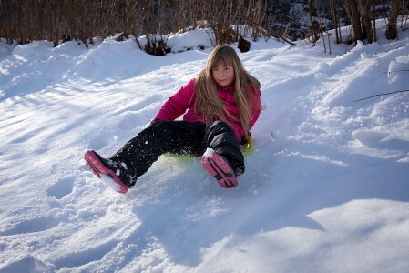 Winter snow bob photo