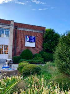 Sign, Durham School of The Arts (Old Durham High School), … 